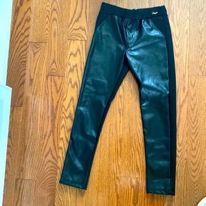 Fake leather Kids pants